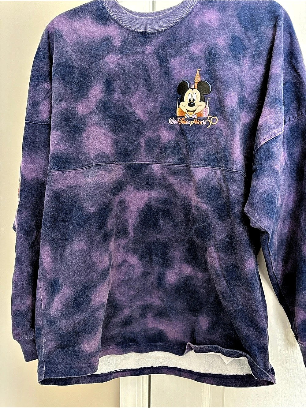 Disney Walt Disney World 50 Spirit Jersey Tie-Dye Spirit Jersey Size Medium